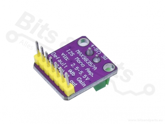 Audioversterker 3W Class D I2S  Breakout - MAX98357A